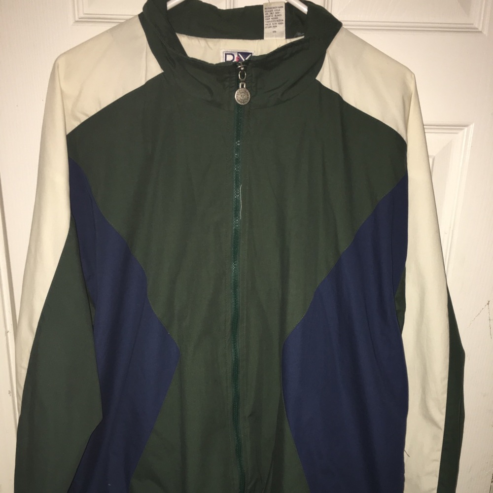 Vintage color block zip up windbreaker 🔥🔥